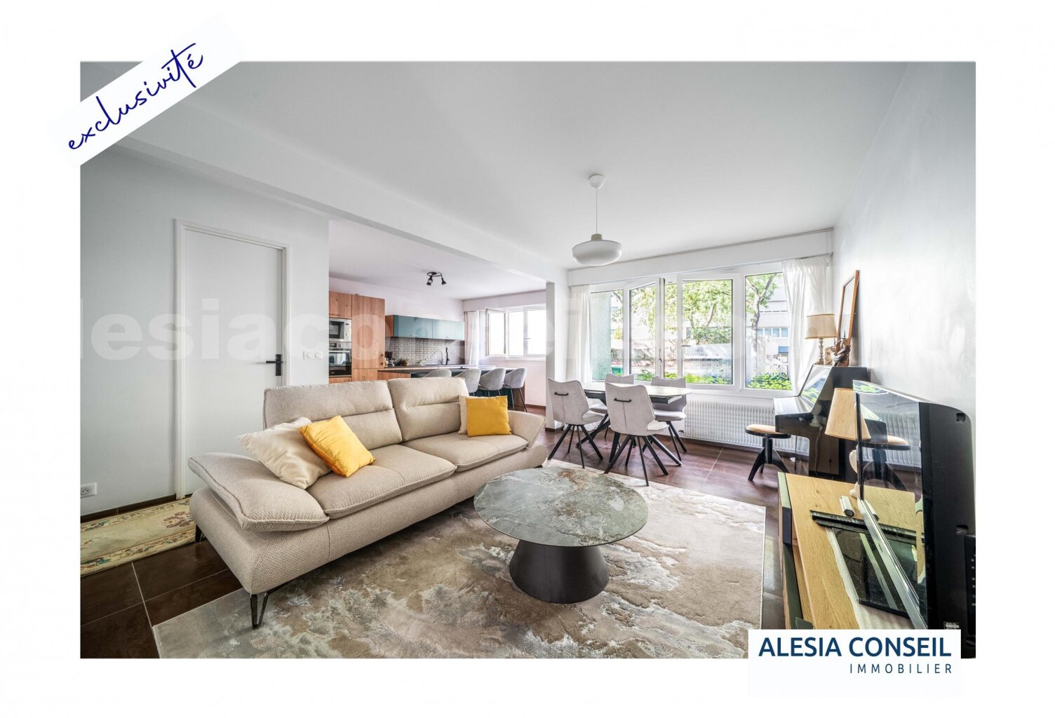 4 PIÈCES 70 m2 quartier ALESIA / TOLBIAC — photo 1