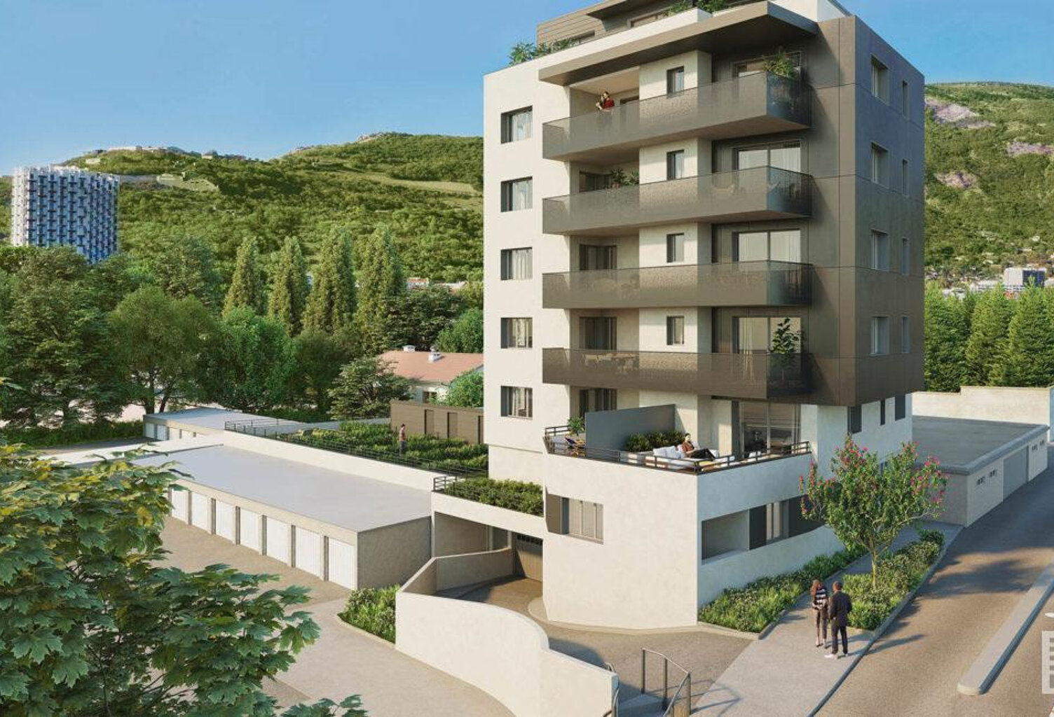 3 P+ C - Rez de Jardin -Ile Verte — photo 1