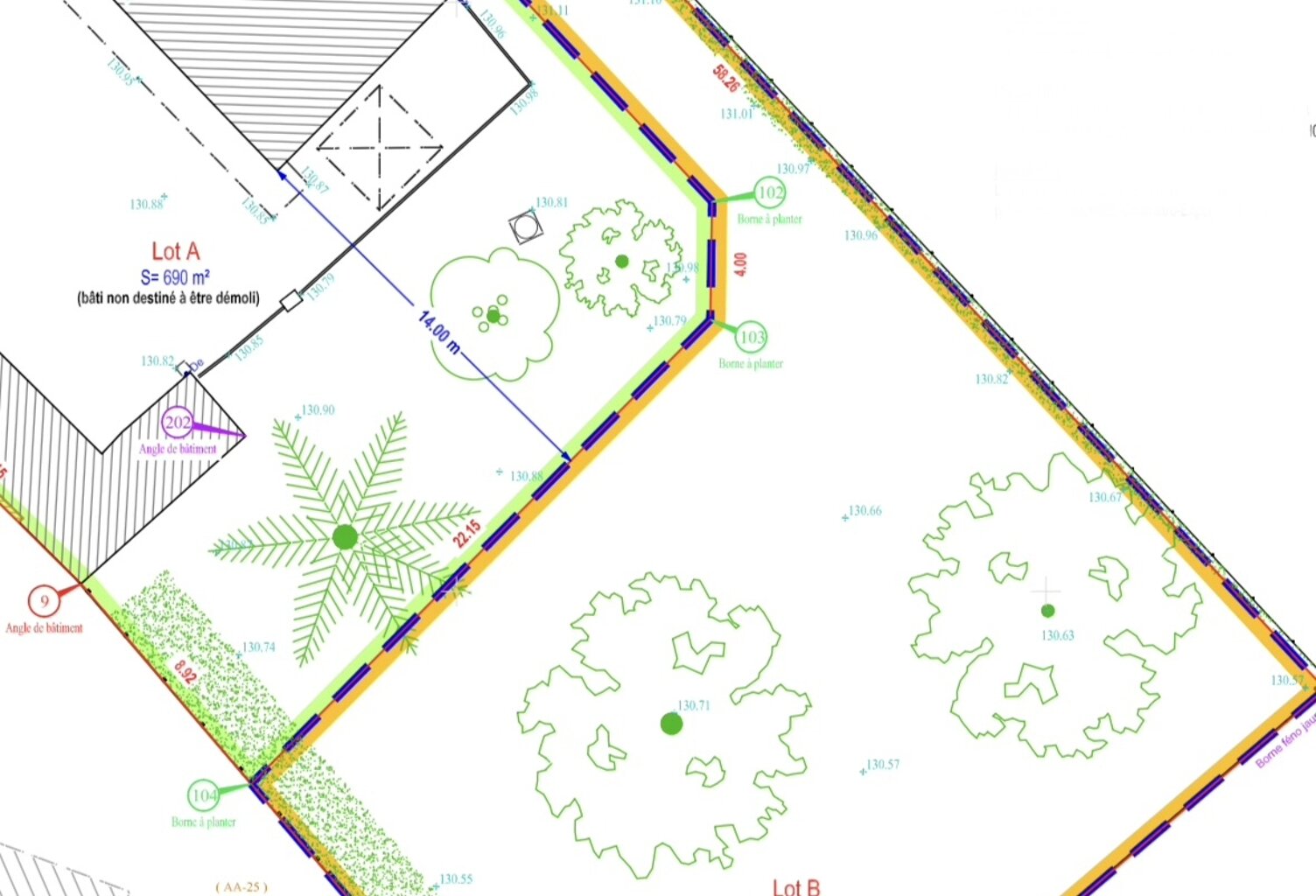 Vente Terrain 800 m&sup2; — photo 1