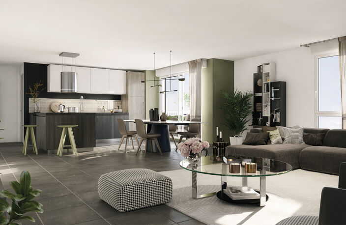 HABITEZ PROCHE DU FUTUR METRO 16 ! NOUVEAUTÉ À LIVRY-GARGAN – 2 PIECES AVEC PARKING — photo 2