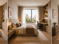 CERGY LE HAUT- APPARTEMENT T2 - 45M² AVEC TERRASSE — photo 3