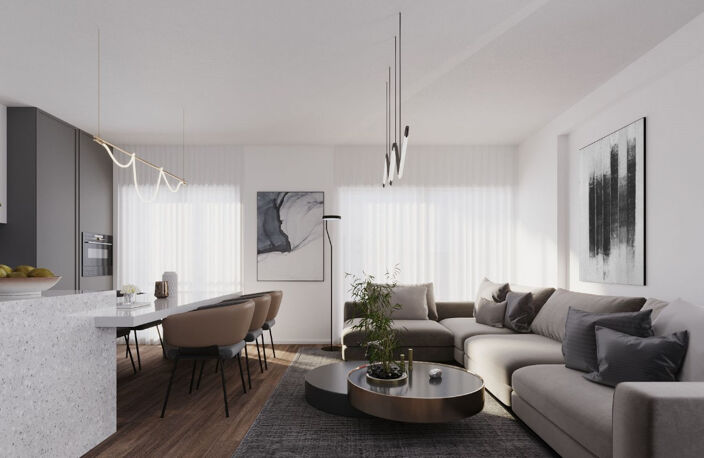 T3 + Terrasse 32m2 Vue Dégagée sur Metz Proche Gare  — photo 2
