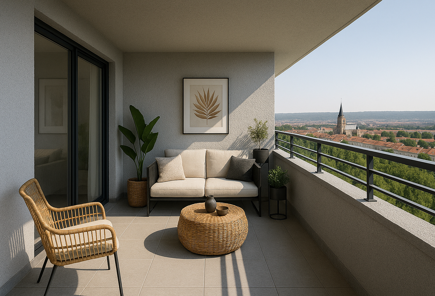 Exceptionnel T3 Luxe + Grande terrasse dans Quartier Résidentiel — photo 1