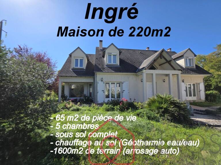 Ingré maison atypique d'architecte 203m2 sur 1600m2 — photo 1