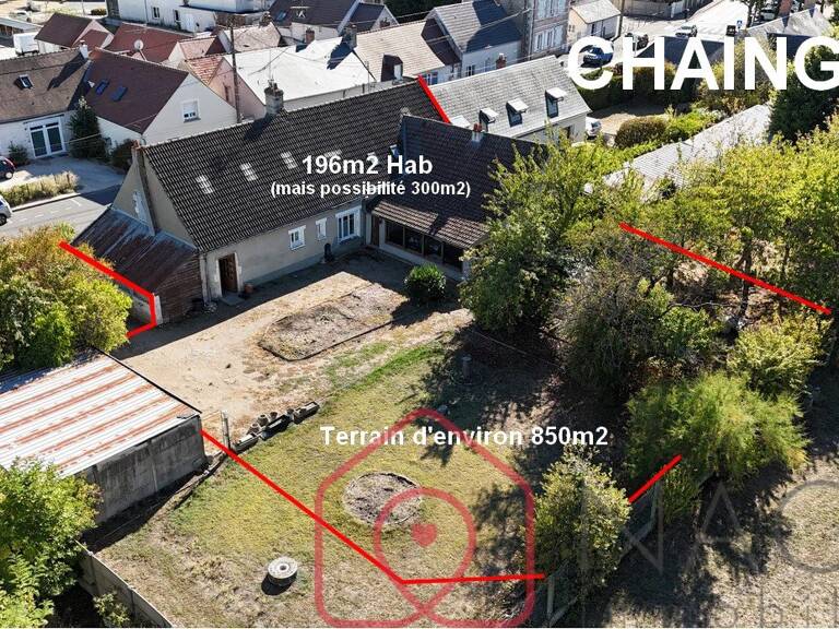 Chaingy - Centre-bourg -  Longère atypique de 196m2 habitables — photo 1
