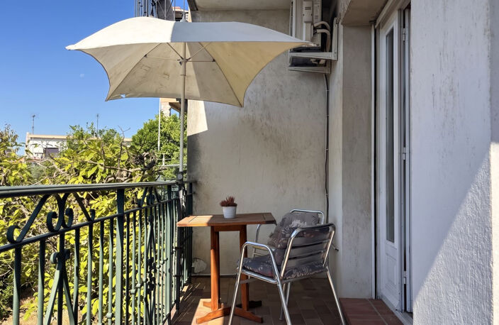 NICE OUEST   2 PIÈCES   TERRASSE   GRAND CELLIER - JARDIN - — photo 2