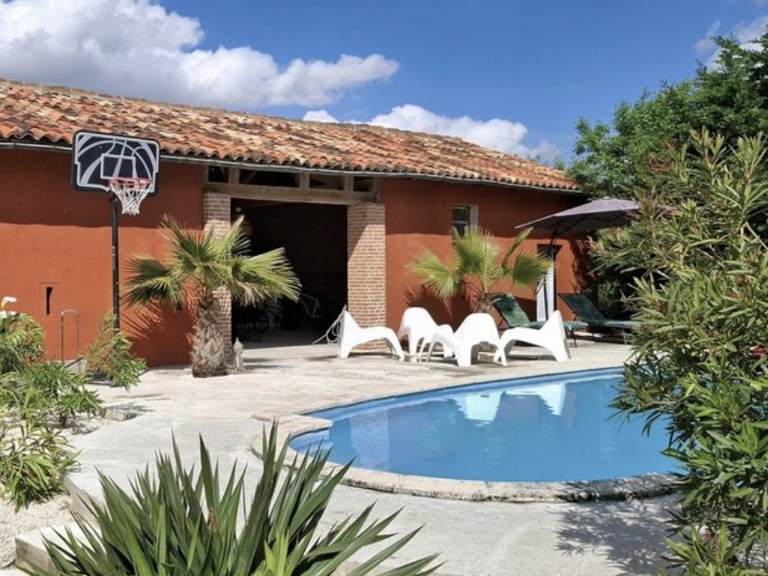 CINTEGABELLE (31550) - PROPRIETE DE 90M2 AVEC PISCINE — photo 1