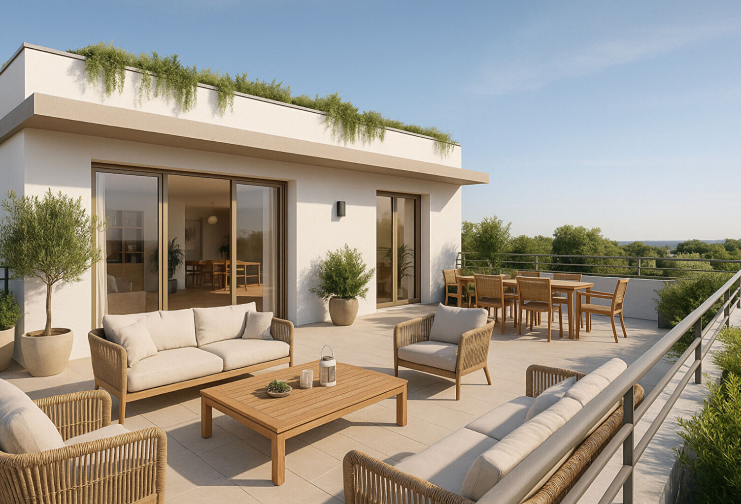VILLENEUVE-LOUBET APPARTEMENT T4 TOIT-TERRASSE DERNIER ÉTAGE — photo 1