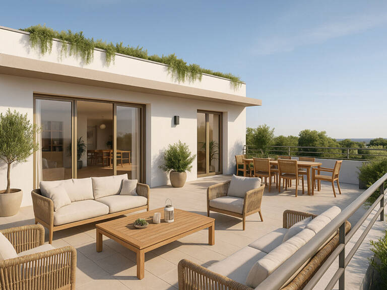 VILLENEUVE-LOUBET APPARTEMENT T4 TOIT-TERRASSE DERNIER ÉTAGE — photo 1