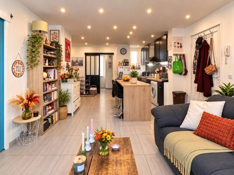 VERDUN – Superbe T2 rénové de 46m² avec terrasse de 22 m² sans vis-à-vis — photo 1