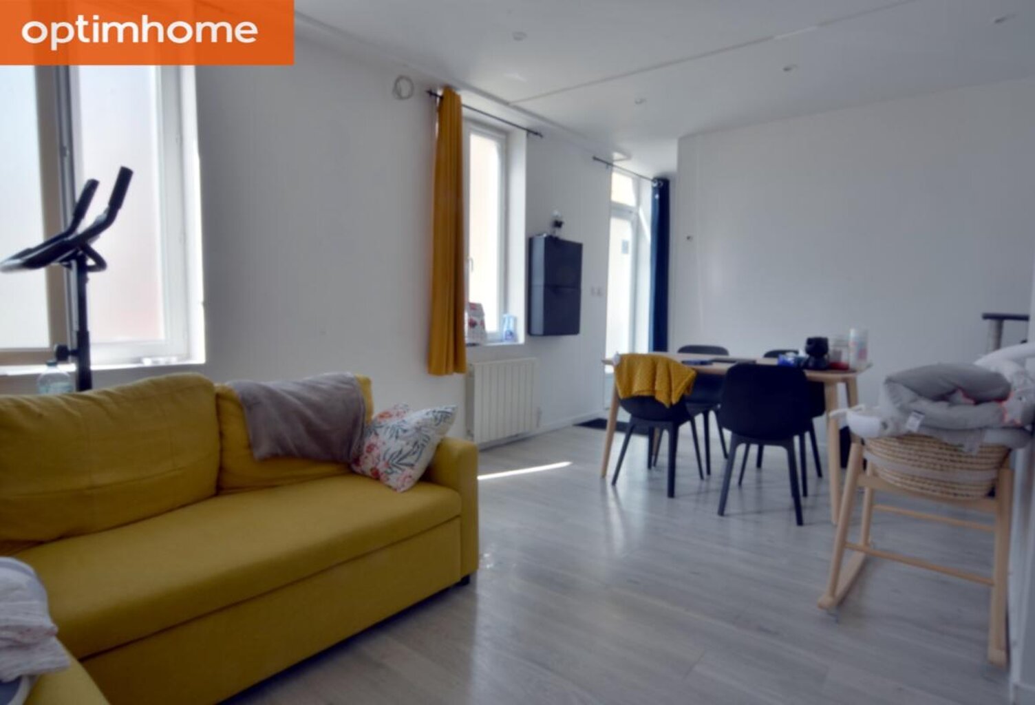 APPARTEMENT EN DUPLEX AVEC PARKING – 66,49 m² – DEUX CHAMBRES ET ESPACE BUREAU — photo 1