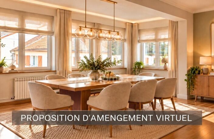 70400 HERICOURT - MAISON 226 M² - 4/6 CHAMBRES - GARAGE - JARDIN CLOS - GRENIER AMÉNAGEABLE — photo 2
