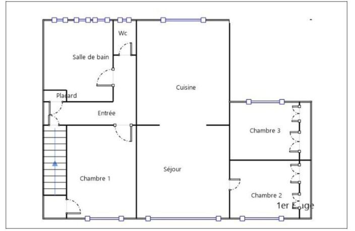 Appartement T4 avec 3 chambres, parking intérieur. Idéal investisseur — photo 2