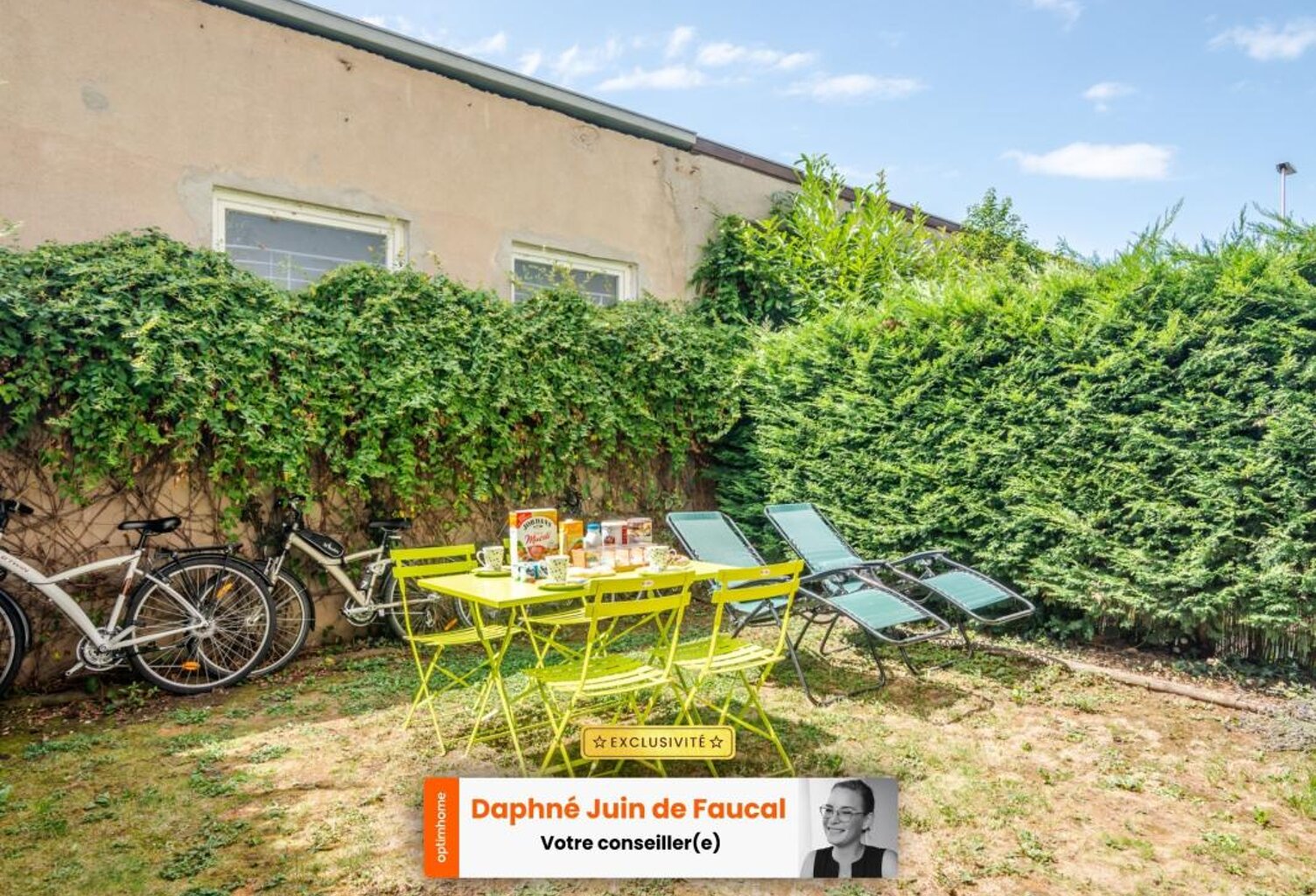 T1 BIS EN REZ-DE-JARDIN À THONON-LES-BAINS — photo 1