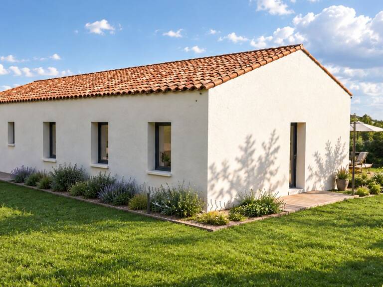 Projet de construction d'une maison 94.11 m² avec terrain à LEZOUX (63) — photo 1
