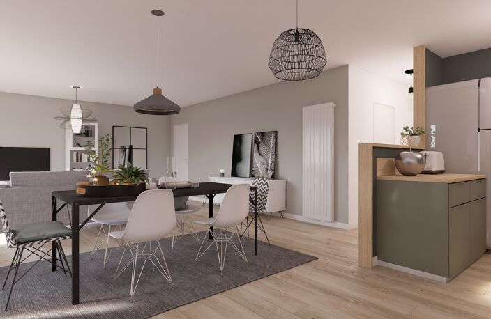 Projet de construction d'une maison 110.54 m² avec terrain à JOZE (63) — photo 5