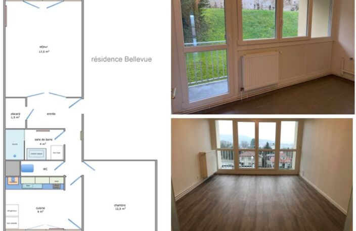 Appartement de 53m2 à louer sur Nancy — photo 2