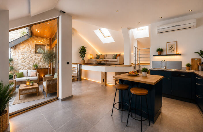 Appartement T3 triplex - Marlioz — photo 2