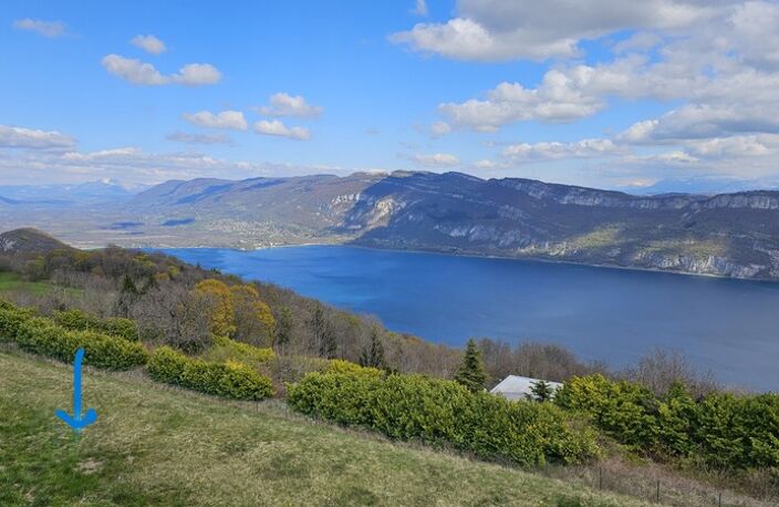 Terrain à bâtir. À 20 minutes de Chindrieux, 40 minutes d’Aix-les-Bains, 1H30 de Genève. Vue lac du Bourget et le Mont Blanc — photo 4