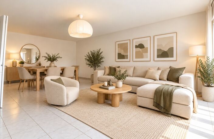 Appartement  T3 de 68 m², terrasse, ascenseur et garage GRASSE (06) — photo 4