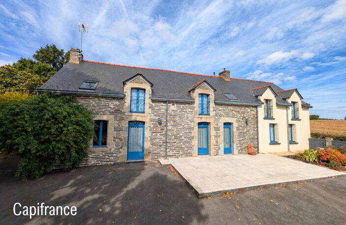 SAINT-JUST – LONGÈRE BRETONNE 240 M² – 5 CHAMBRES – TERRAIN 2 369 M² – GRANDES DÉPENDANCES — photo 3