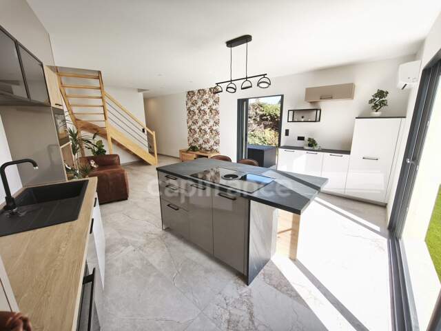 HERAULT (34), À VENDRE MAISON CONTEMPORAINE P4 DE 85 m2, TERRAIN 200 m2, GARAGE, SECTEUR CALME — photo du bien