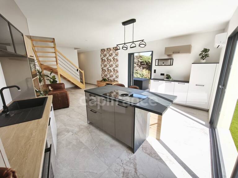 HERAULT (34), À VENDRE MAISON CONTEMPORAINE P4 DE 85 m2, TERRAIN 200 m2, GARAGE, SECTEUR CALME — photo 1