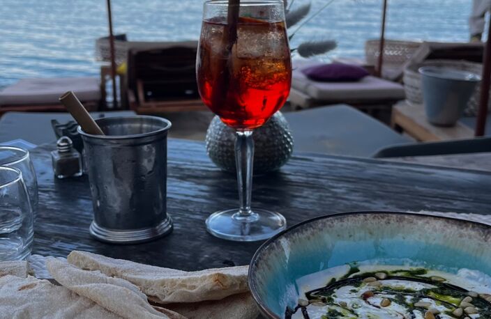 Golfe de Saint Tropez-restaurant de plage en pleine propriété — photo 3