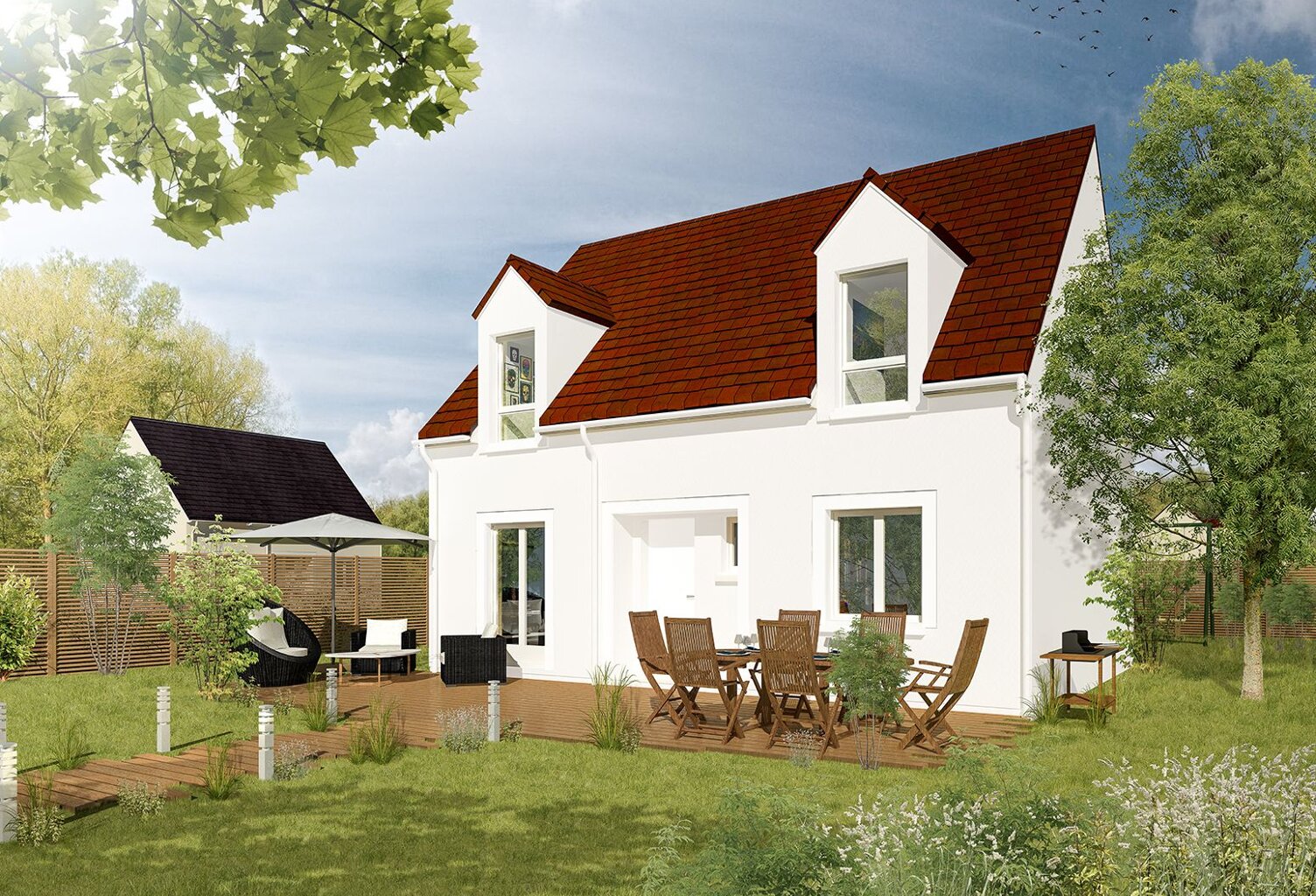 Faites construire votre maison 98.33 m² avec terrain à PIERRES (28) ! — photo 1