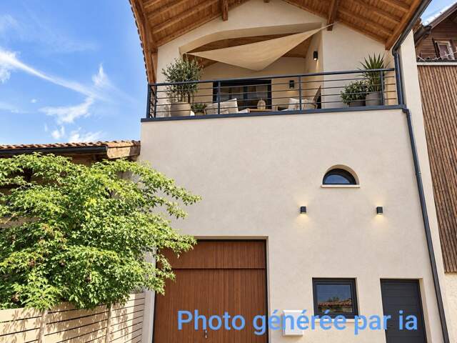 Grange à réhabiliter 265m² - PERRIGNIER (74) — photo du bien