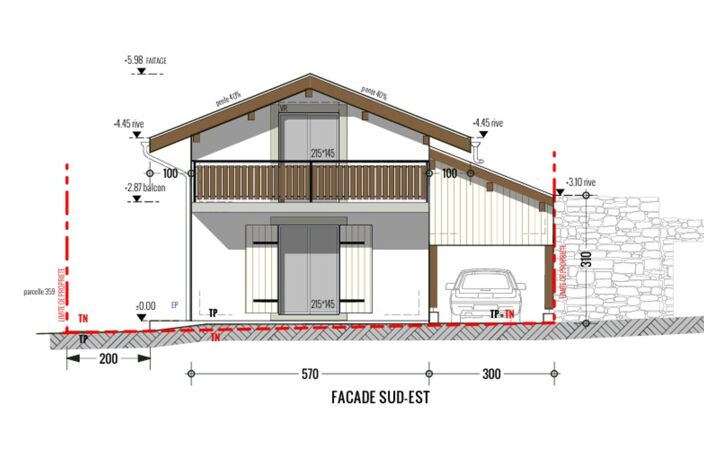 Terrain à vendre avec permis validé PERRIGNIER (74) — photo 2