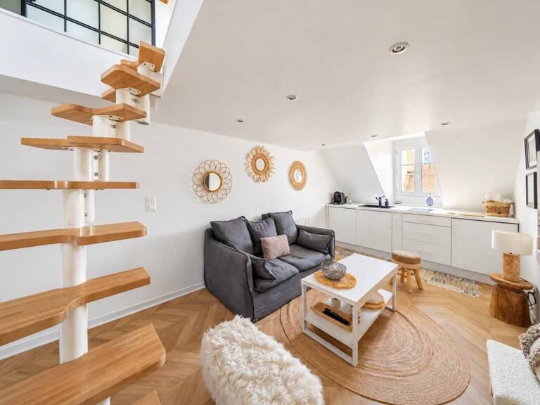 PARIS 4 – DUPLEX RÉNOVÉ AVEC VUES SUR NOTRE-DAME ET BEAUBOURG — photo 1