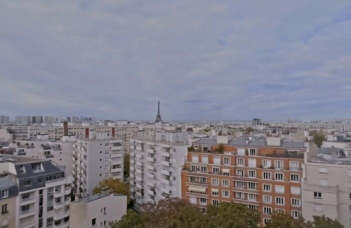 PARIS 15ème – VAUGIRARD – BIEN D'EXCEPTION RÉNOVÉ – TERRASSE DE 39 M² AVEC VUE PANORAMIQUE SUR PARIS — photo 3