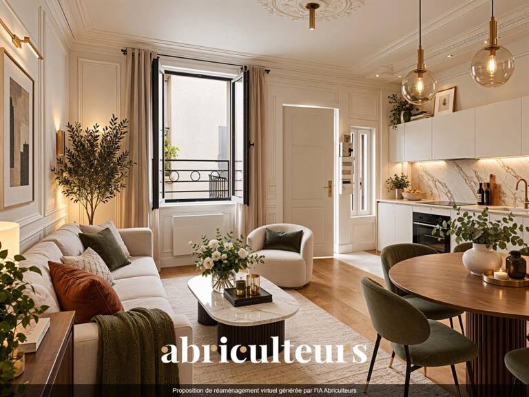 Beau duplex "esprit maison" rénové et confortable au cœur du 18ᵉ arrondissement — photo 1