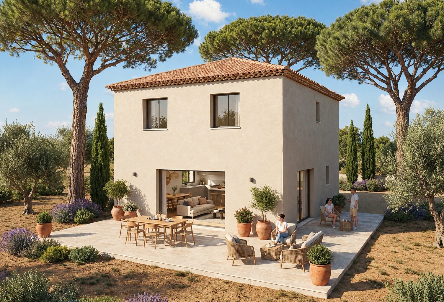 Vente maison à construire 101 m² Saint-Cyr-sur-Mer (83270) — photo 1