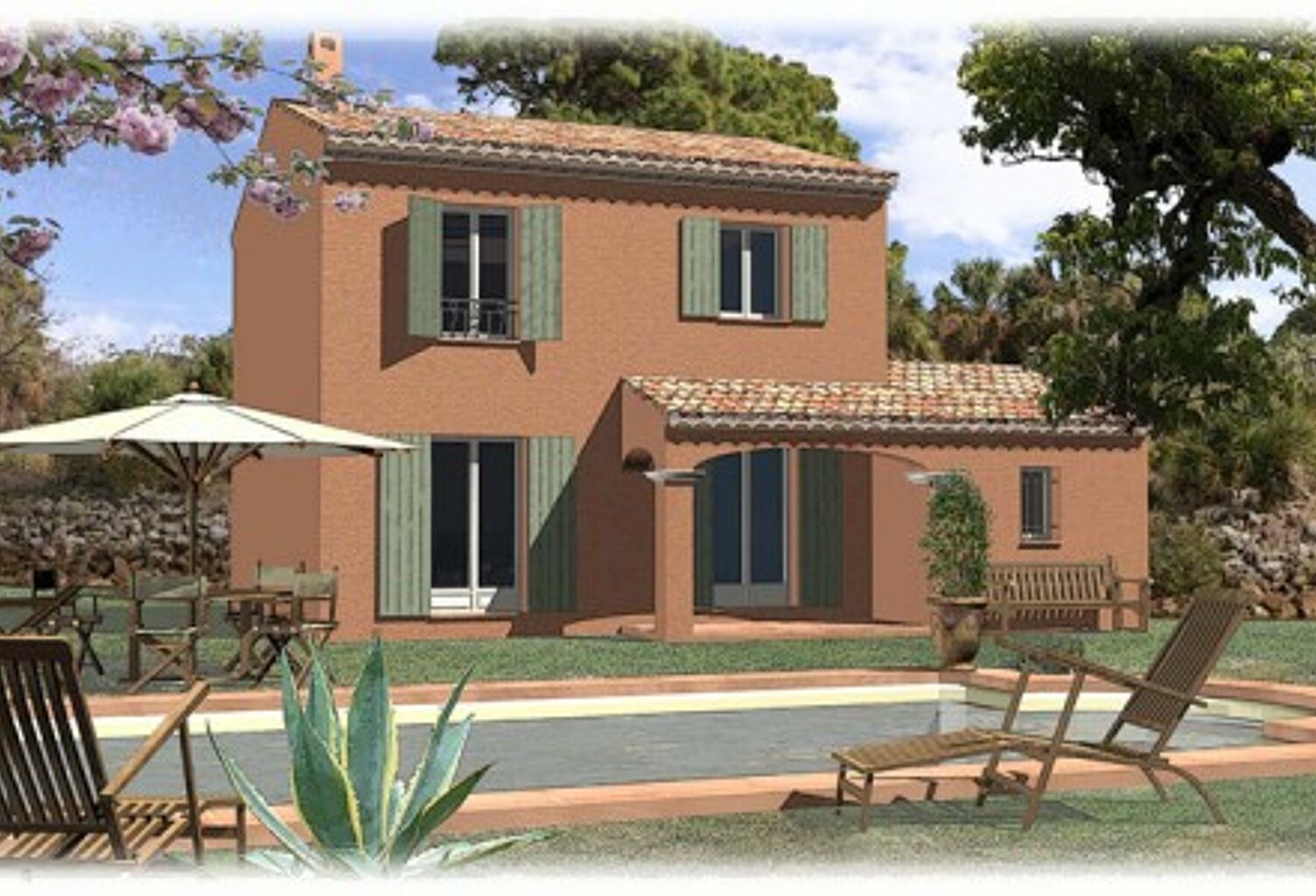Vente maison à construire 80 m² Trets (13530) — photo 1