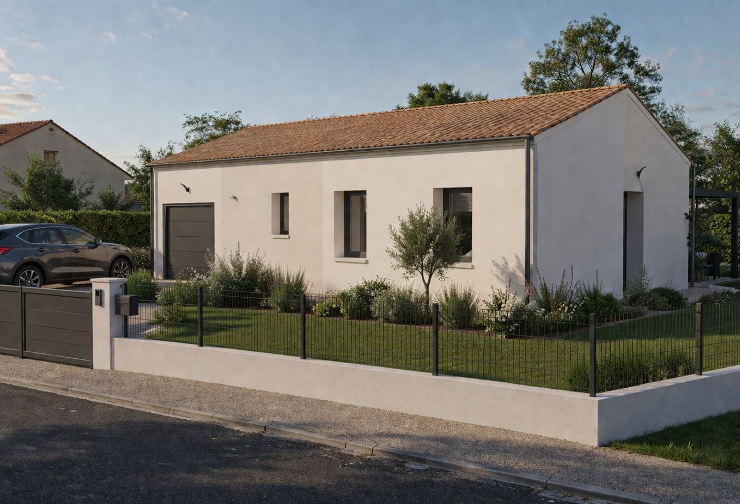 Projet de construction d'une maison 62 m² avec terrain à CHARBONNIERES-LES-VIEILLES (63) — photo 1