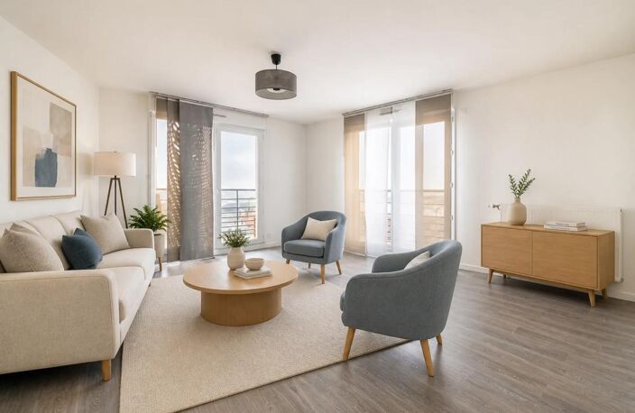 Bel appartement 3 pièces avec balcon à Savigny — photo 2