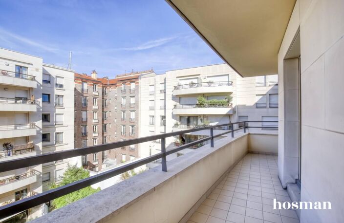3 pièces lumineux 71,7 m² avec balcons au calme absolu - Rue Louis Rouquier, Levallois-Perret — photo 3