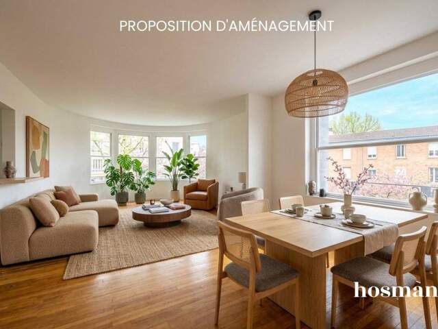 Appartement 3 pièces lumineux 80m² - Rue De Vaugirard, Paris 15ème — photo du bien