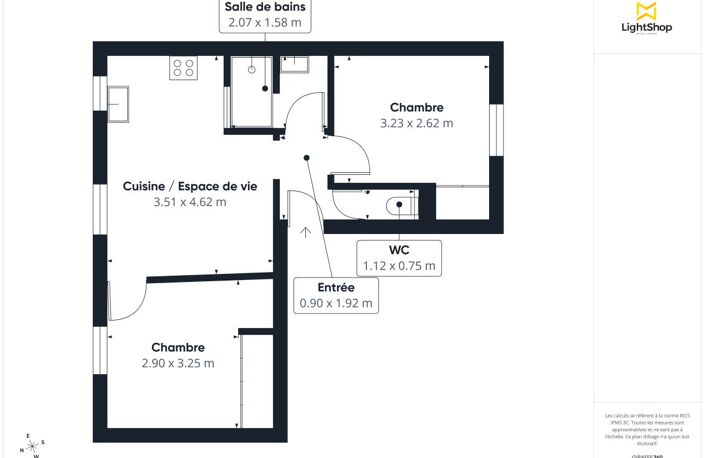 Appartement 3 pièces - 41 m² - Rénové - Rue Maurice Berteaux, Colombes — photo 3