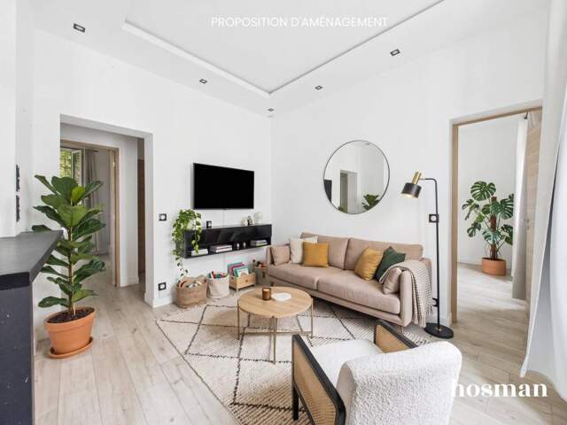Appartement 3 pièces - 41 m² - Rénové - Rue Maurice Berteaux, Colombes — photo du bien