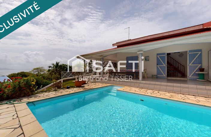 Vue mer 180° exceptionnelle, 4 chambres + T2, piscine — photo 4