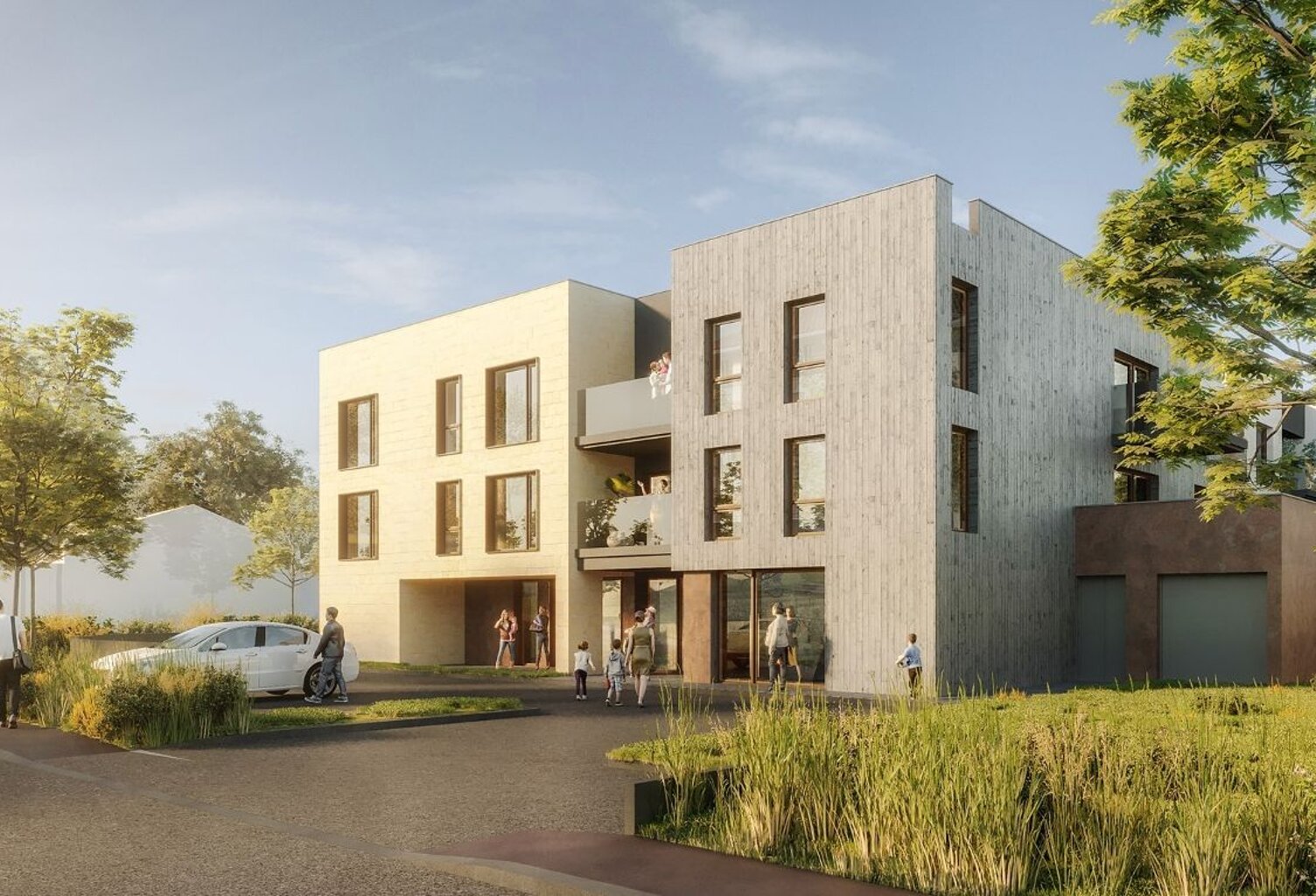 En exclusivité PESSAC CENTRE – APPARTEMENT T2 NEUF À VENDRE — photo 1