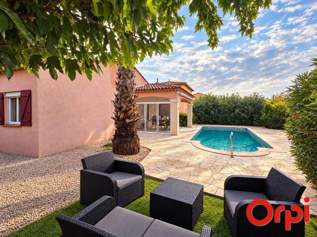 CAUX - MAISON PLAIN-PIED – 115 M² – PISCINE – GARAGE — photo du bien