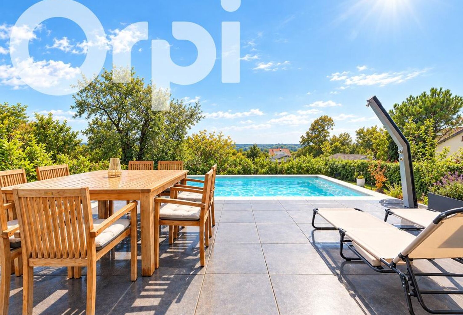 Maison familiale 4+ chambres, piscine, jolie vue dégagée — photo 1