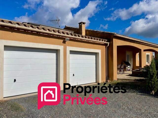 Villa de plain-pied avec piscine et double garage 3 chambres à Saint-Couat-d'Aude — photo du bien