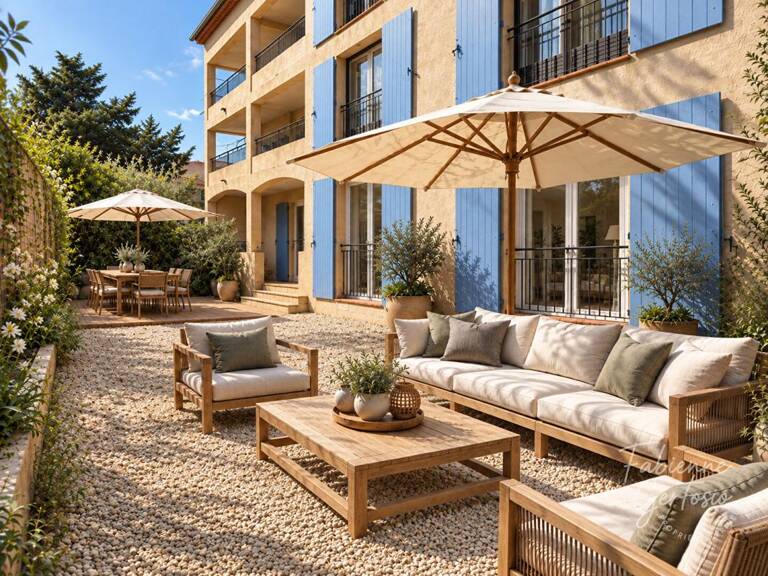 LA CRAU ! CENTRE-VILLE  APPARTEMENT T4 DE 120 M²  - JARDIN PRIVATIF  - TERRASSE - PARKING — photo 1