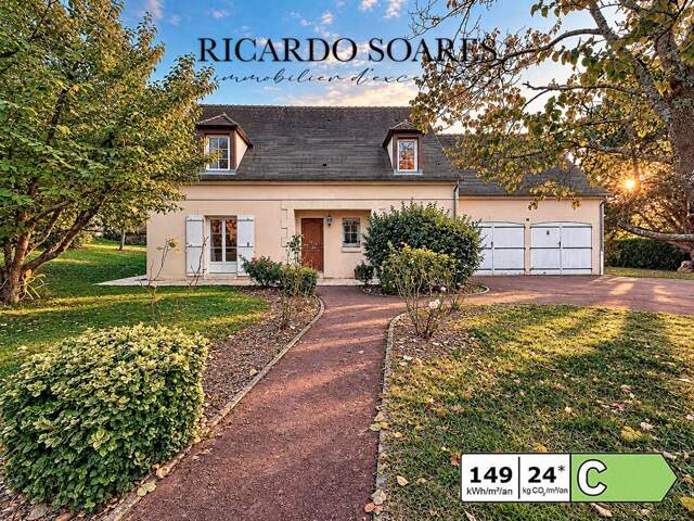 SAINT-SAUVEUR (60320) - BELLE MAISON FAMILIALE / 190 M² au sol / 5 CHAMBRES / DOUBLE GARAGE / TERRAIN DE 1 916 M² / DPE C — photo du bien