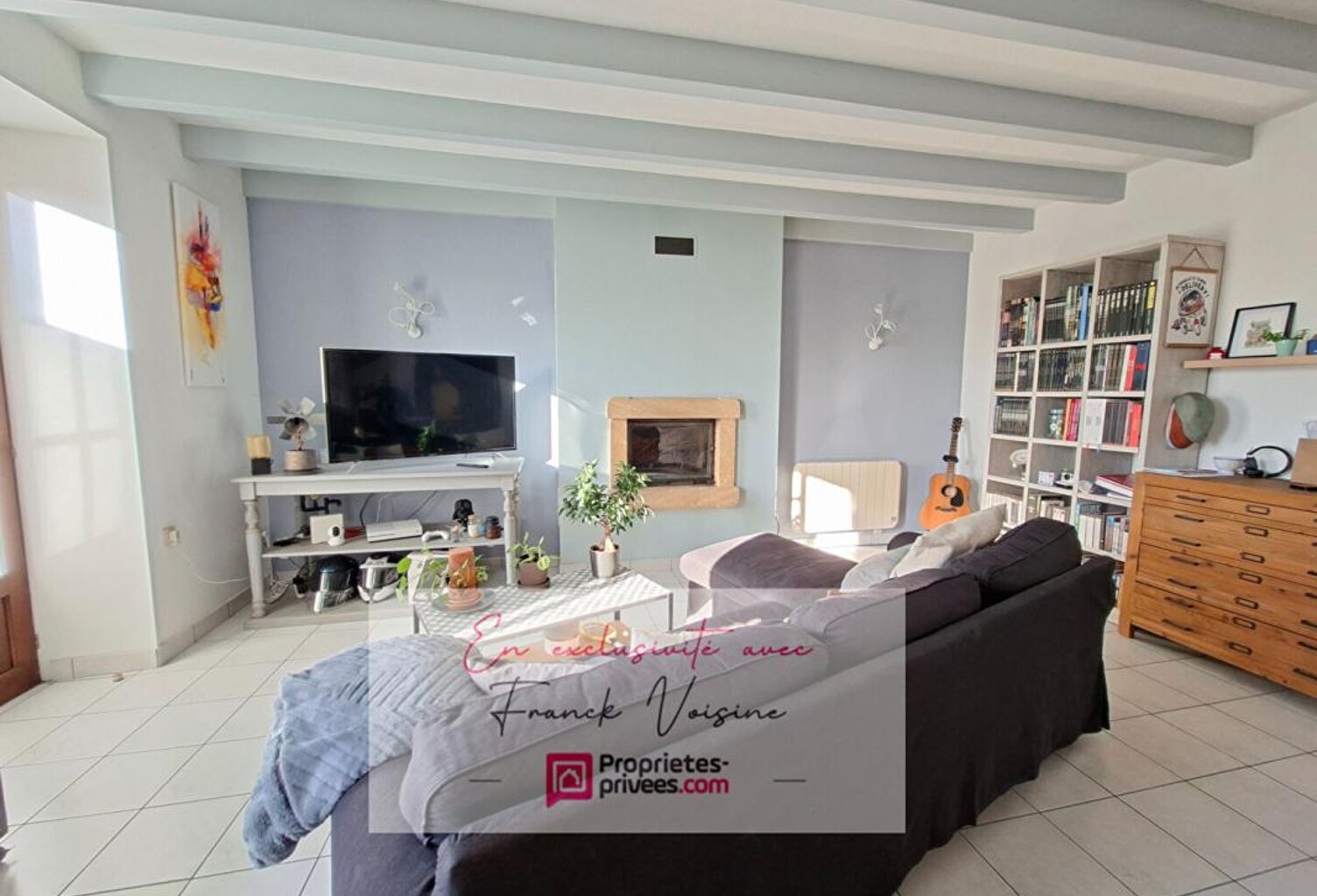 A VENDRE en Exclusivité aux Herbiers, maison de 104 m2 avec 2 chambres (possibilité 3° chambre)  et 1 bureau sur une parcelle de 575 m2 — photo 1